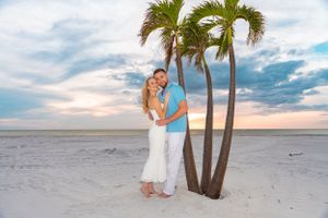 St Pete Beach-Couples-Engagement-sunset photo session with BE Jazy Photography-St Pete Beach Photographer