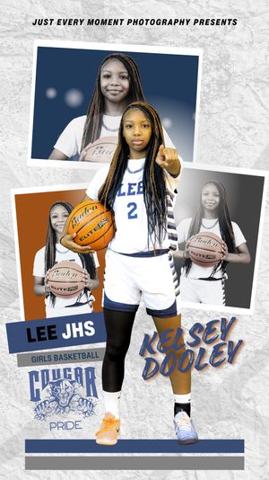 A collage of basketball themed photos featuring a player in blue and white uniform holding a basketball.