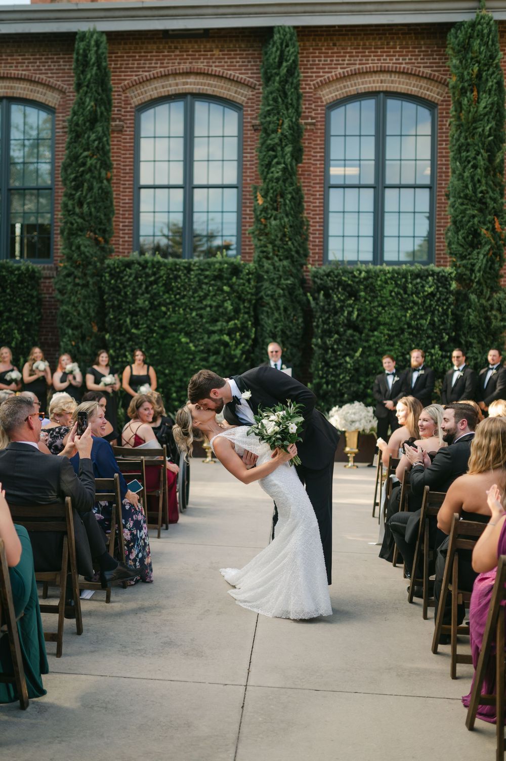 Cedar Room wedding photography captured by candid, timeless Charleston wedding photographer, Allison Hanson Photography
