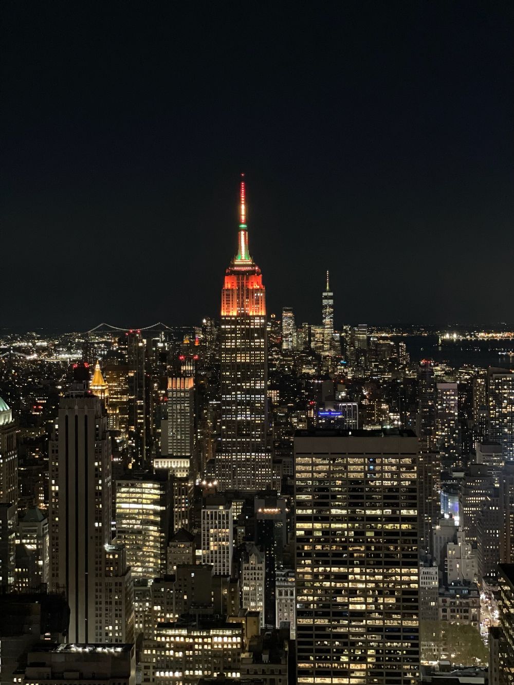 Travel photography by Christie Ackroyd; New York City Night Scene