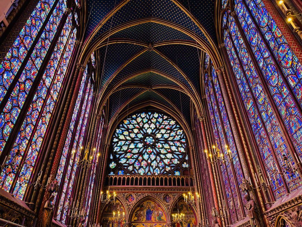 Travel photography by Christie Ackroyd; Paris, France, Sainte-Chapelle
