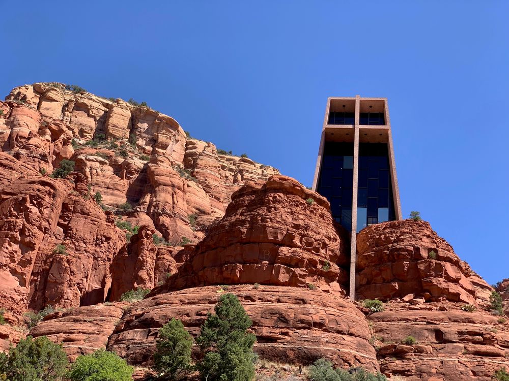 Travel photography by Christie Ackroyd; Sedona, Arizona, Chapel of the Holy Cross