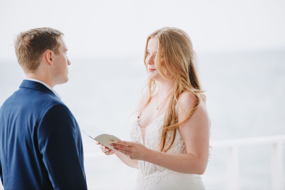 St Lucia  wedding photographer capturing intimate elopement wedding at Over the water chapel, Sandals Grande, St Lucia