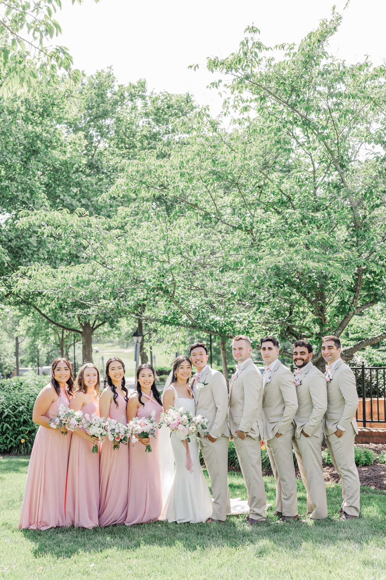 Dominion valley country club wedding pictures