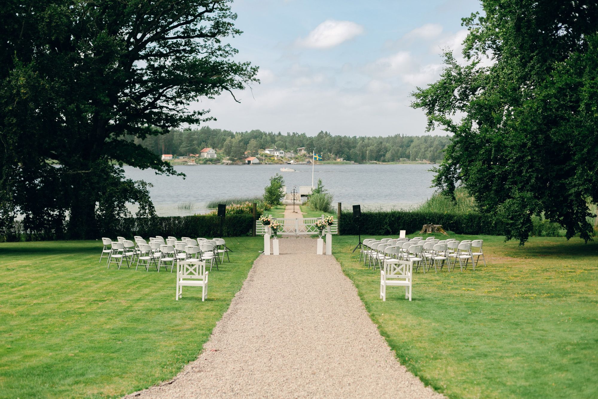 Bröllop på Presteruds herrgård i Kristinehamn. Bröllopsfotograf Rebecca Nordin i Karlstad. Vigselplats.