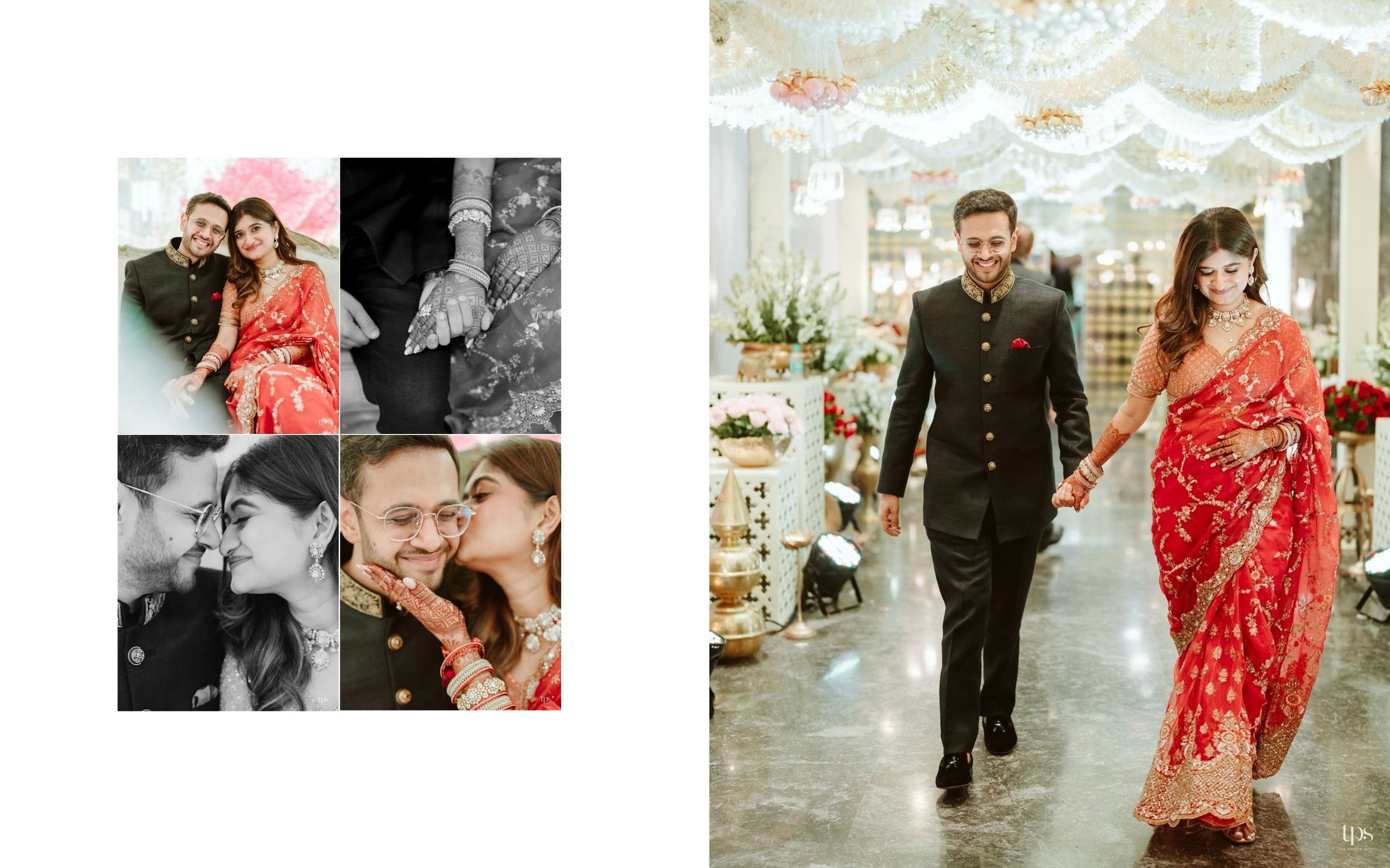 Stunning Indian & Western wedding ceremonies in red & white attire, expertly shot by a trusted wedding photographer in Mumbai.