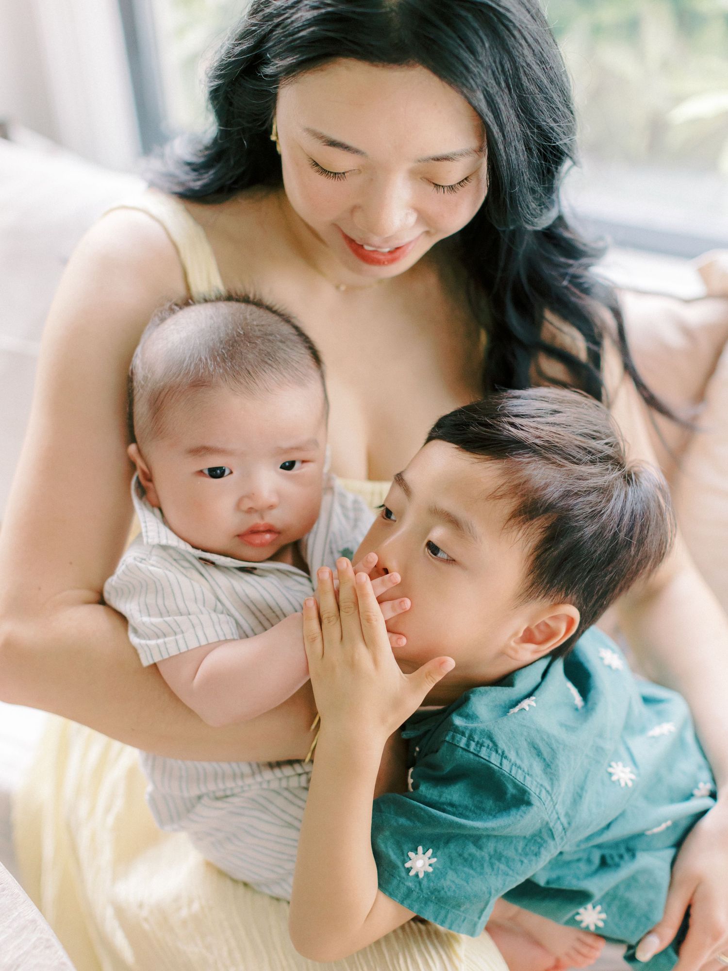 Jeanie Jang Photo New Jersey Photographer Family Session at Home