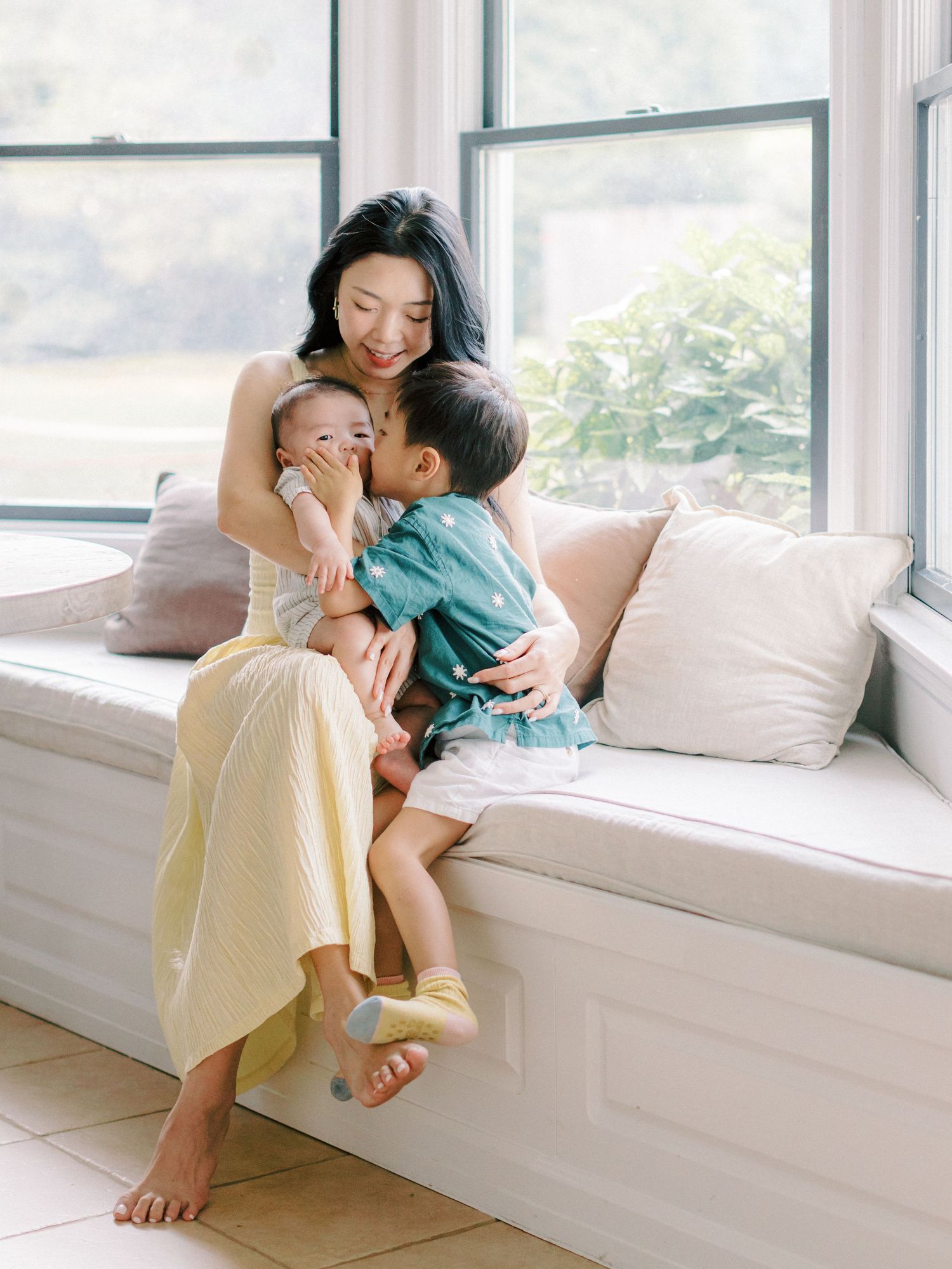 Jeanie Jang Photo New Jersey Photographer Family Session at Home