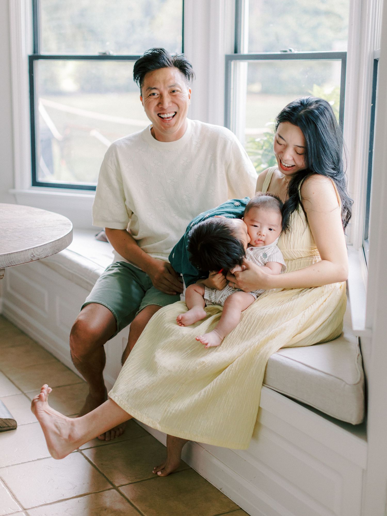 Jeanie Jang Photo New Jersey Photographer Family Session at Home