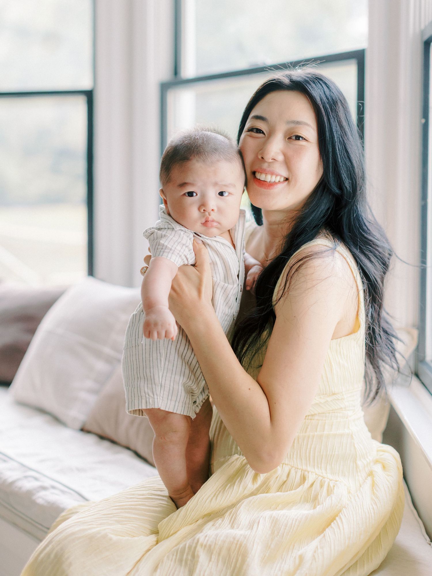 Jeanie Jang Photo New Jersey Photographer Family Session at Home