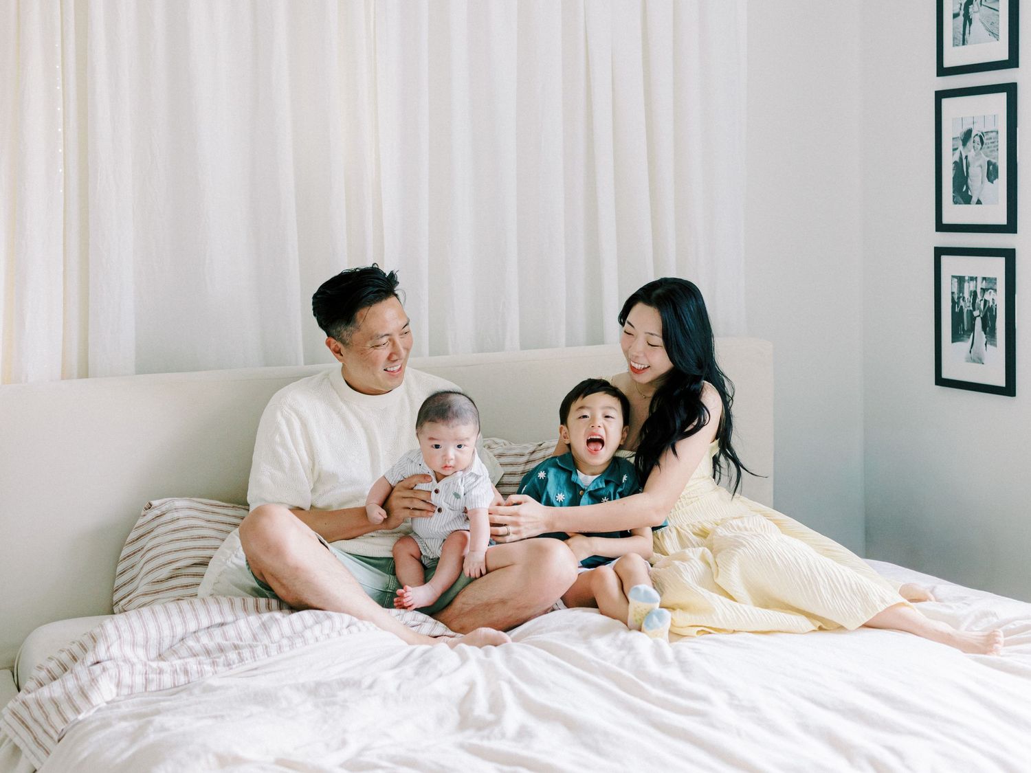 Jeanie Jang Photo New Jersey Photographer Family Session at Home