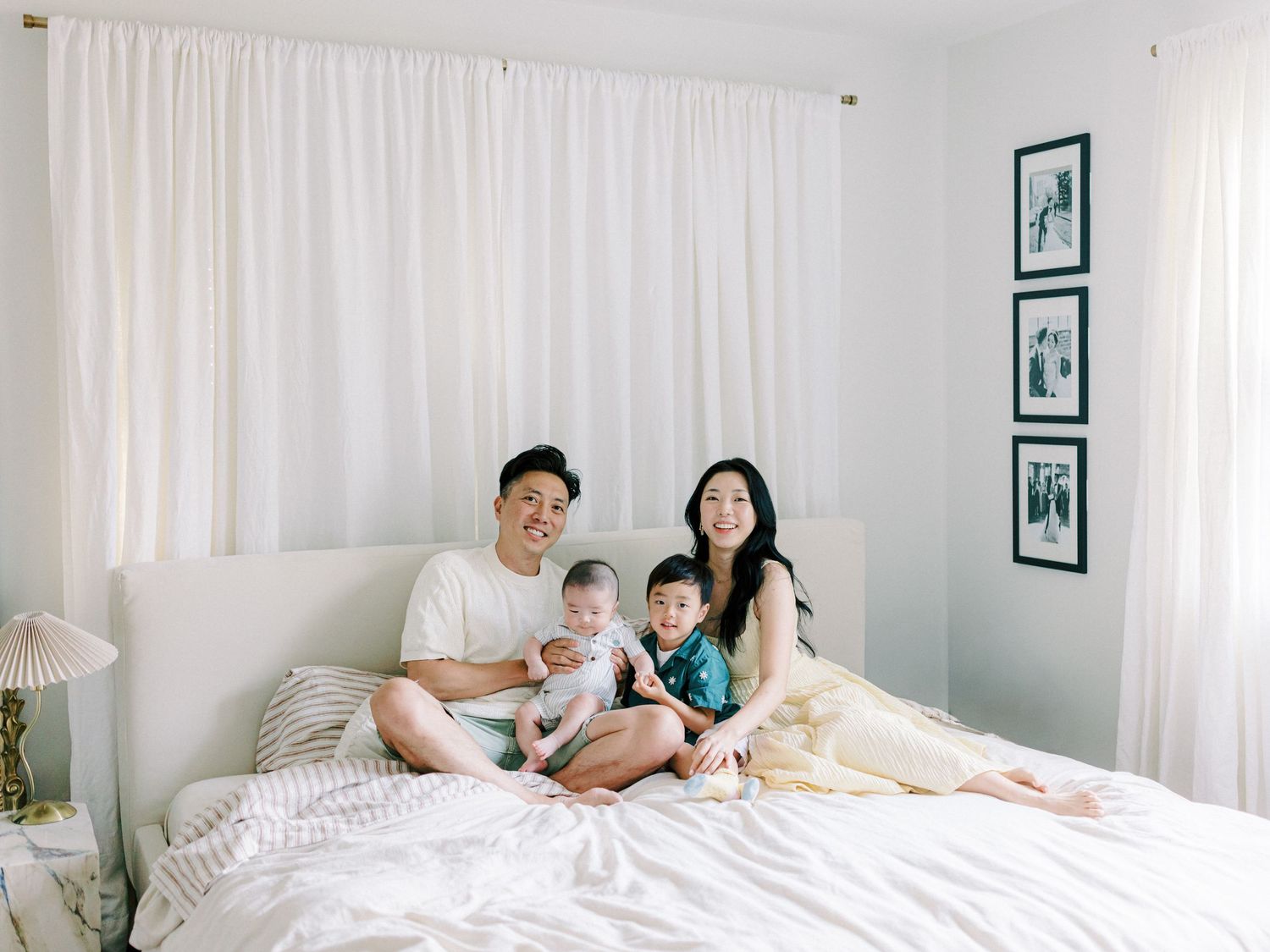 Jeanie Jang Photo New Jersey Photographer Family Session at Home