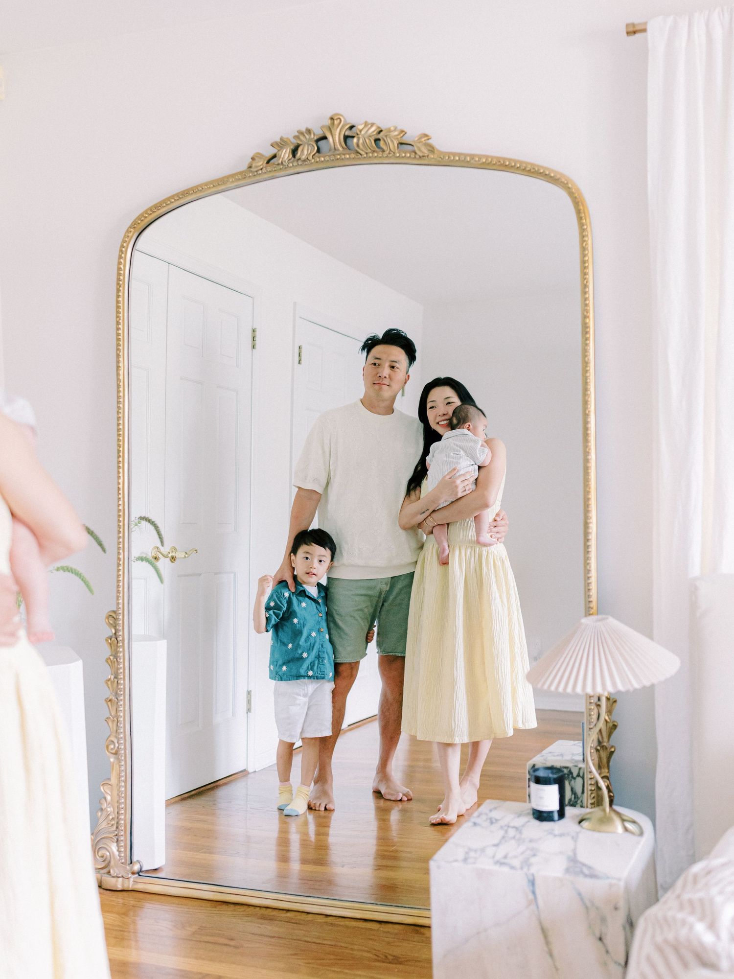 Jeanie Jang Photo New Jersey Photographer Family Session at Home