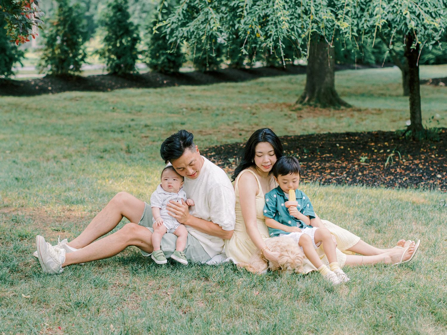 Jeanie Jang Photo New Jersey Photographer Family Session at Home