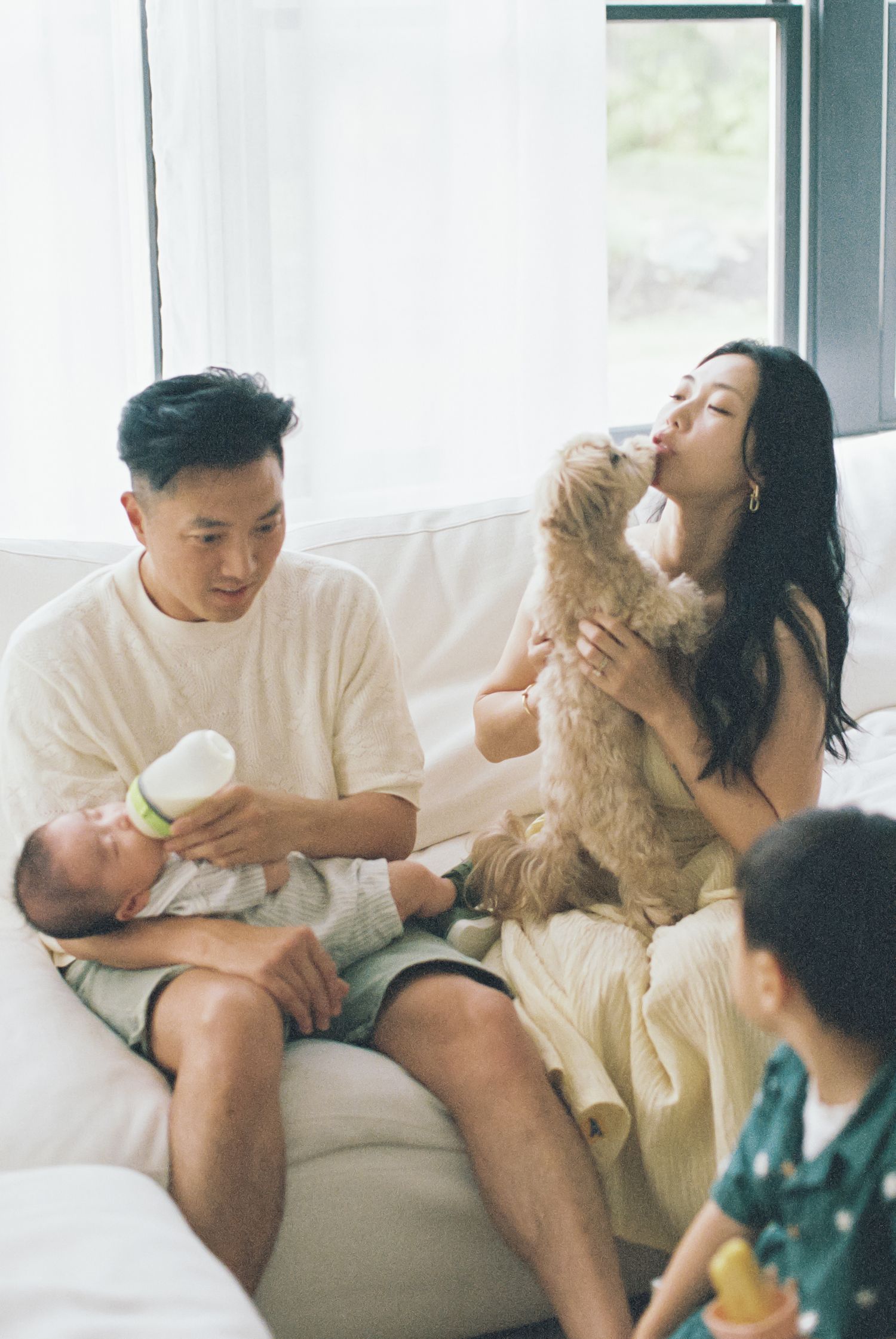 Jeanie Jang Photo New Jersey Photographer Family Session at Home