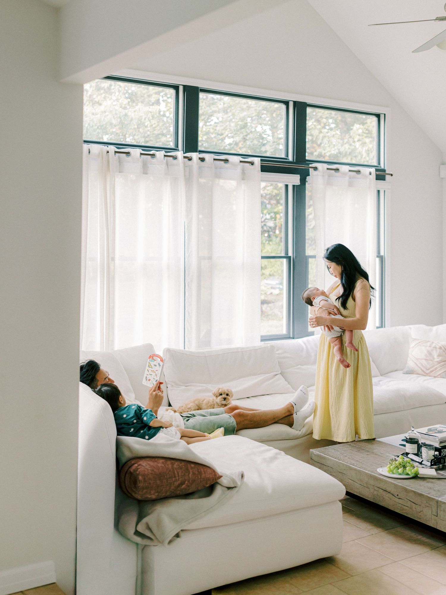 Jeanie Jang Photo New Jersey Photographer Family Session at Home