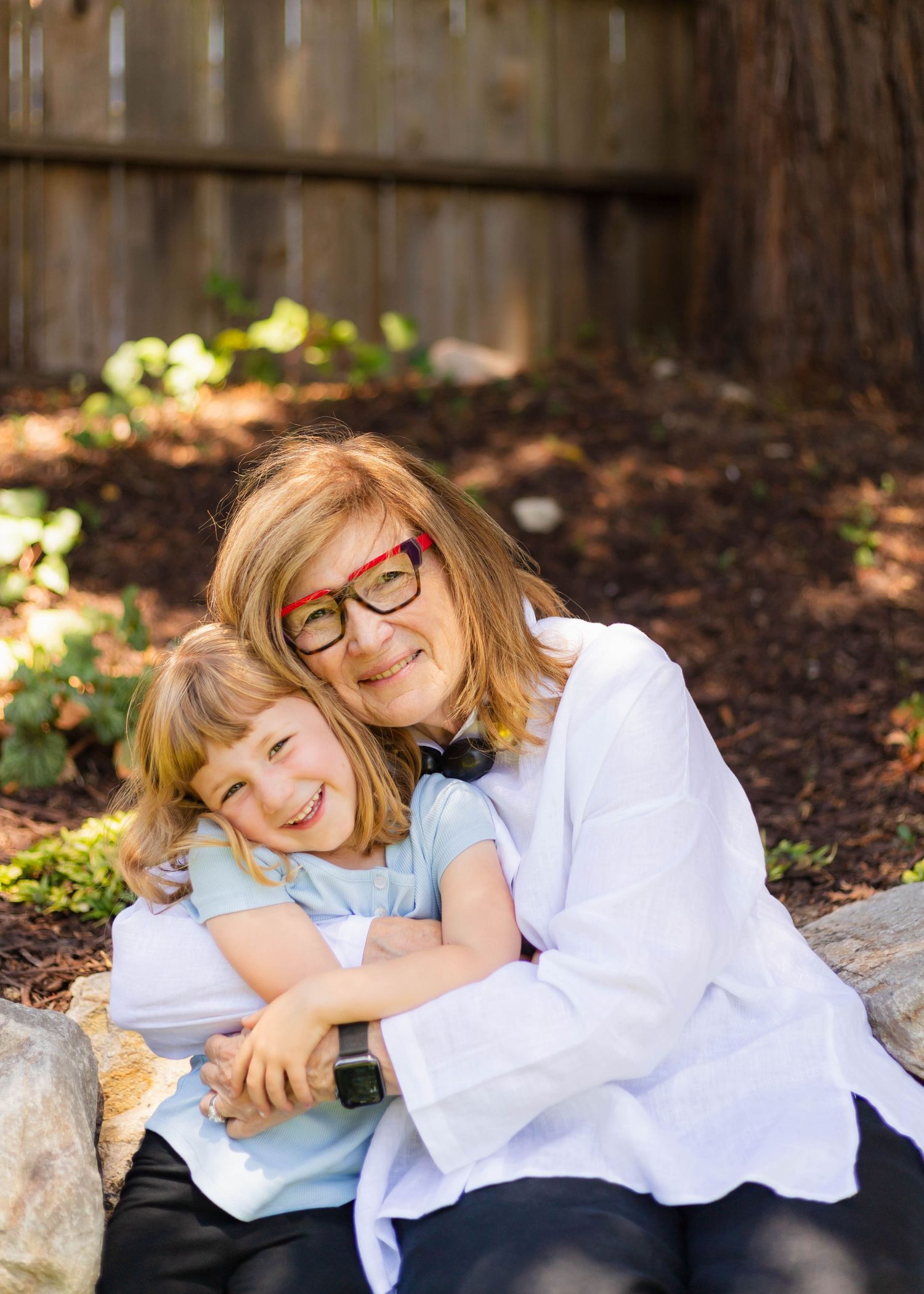 Shannon Lily Crosby Photography, photo of a grandma and her granddaughter