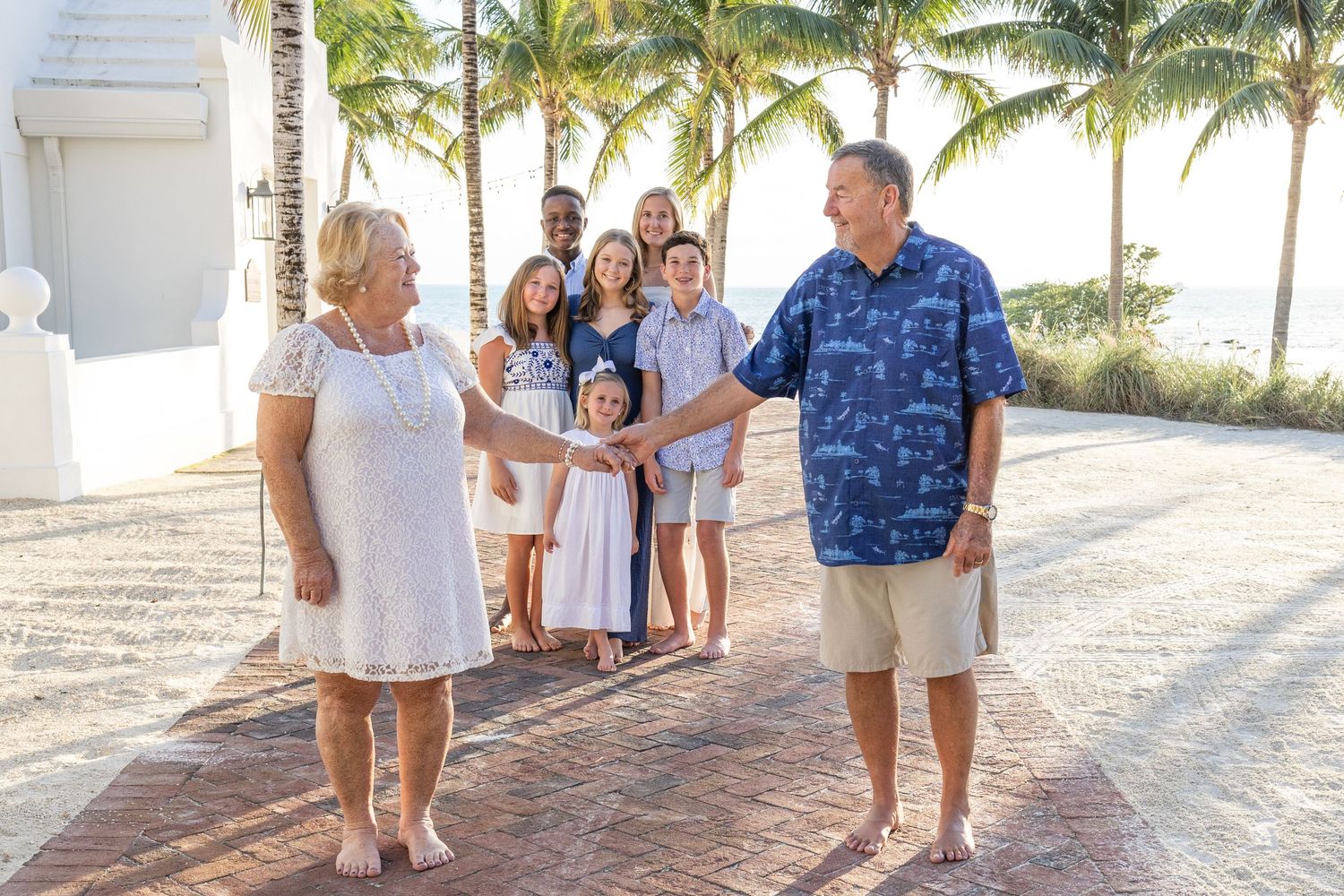 Florida Keys family photography, Large Group Photography