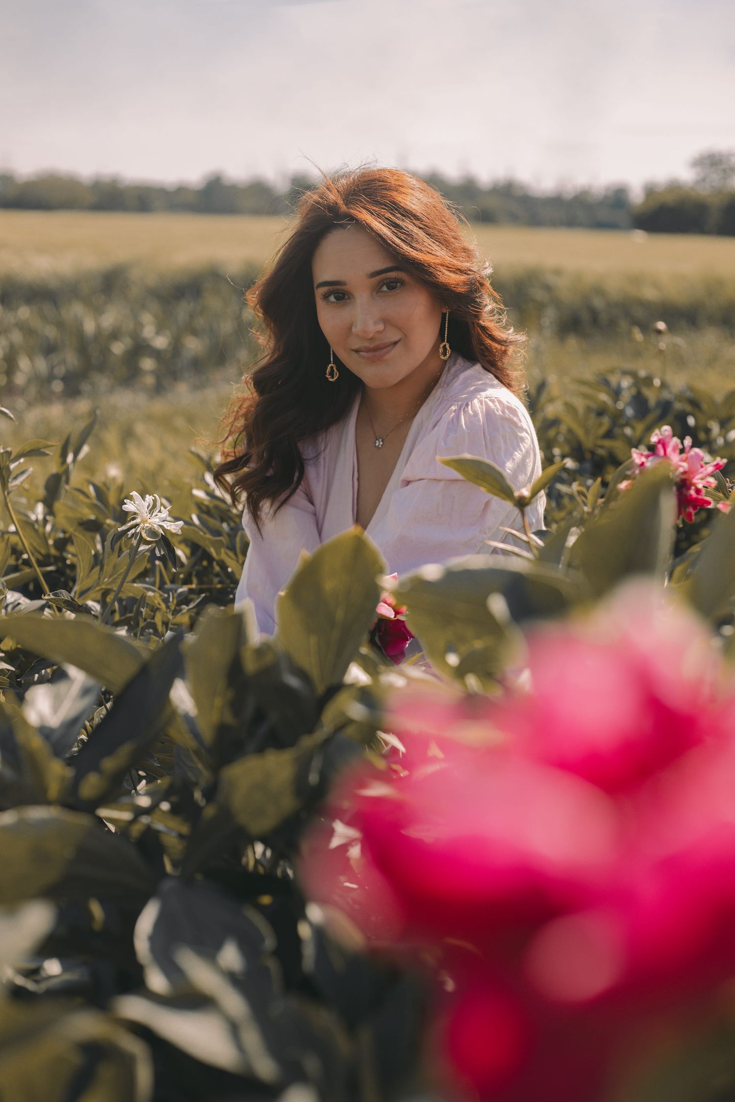IL Photography Portraitfotografie Carlina peonies