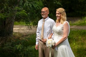 Elopement on the greenbelt Eagle Idaho by Milestones Studios LLC