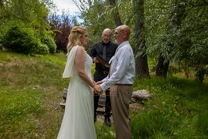 Elopement on the greenbelt Eagle Idaho by Milestones Studios LLC