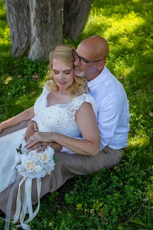 Elopement on the greenbelt Eagle Idaho by Milestones Studios LLC