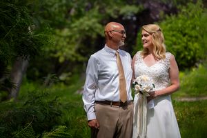 Elopement on the greenbelt Eagle Idaho by Milestones Studios LLC