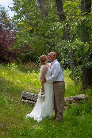 Elopement on the greenbelt Eagle Idaho by Milestones Studios LLC