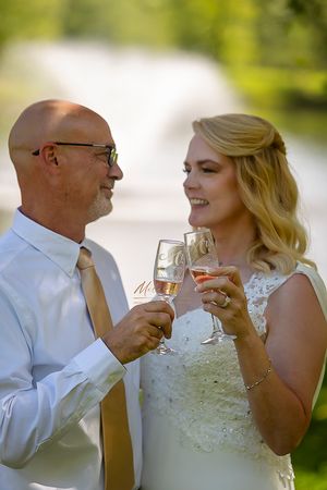 Elopement on the greenbelt Eagle Idaho by Milestones Studios LLC