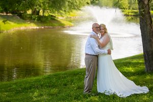 Elopement on the greenbelt Eagle Idaho by Milestones Studios LLC