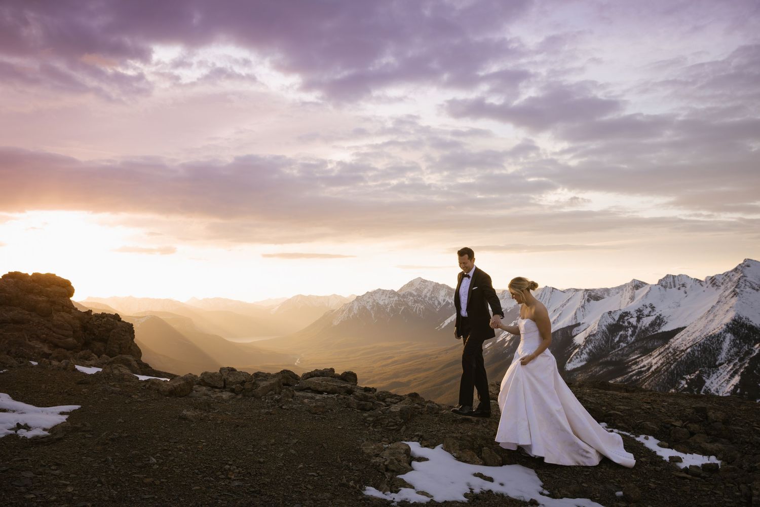 Heli Rockies Elopement