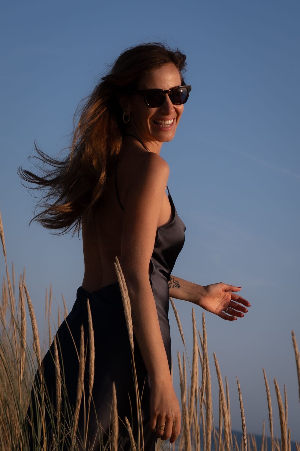 Beautiful woman on the beach