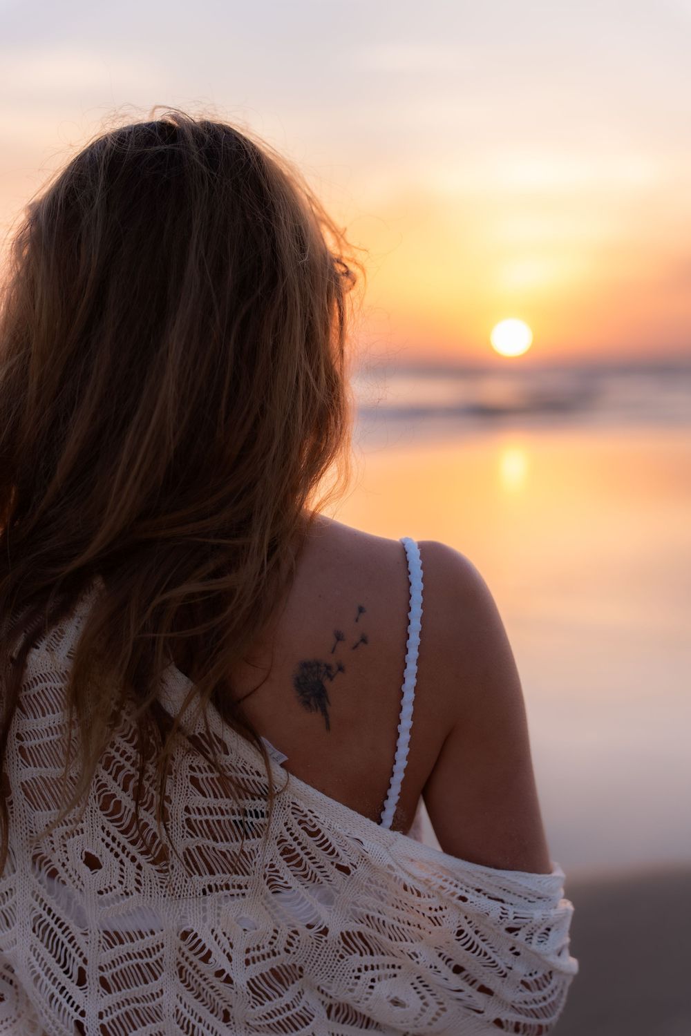 Beautiful woman on the beach