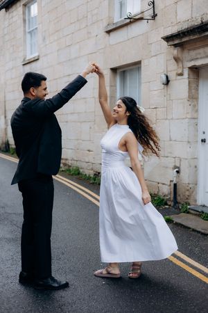 Pre wedding photoshoot in the Cotswolds with natural and candid couple photography.