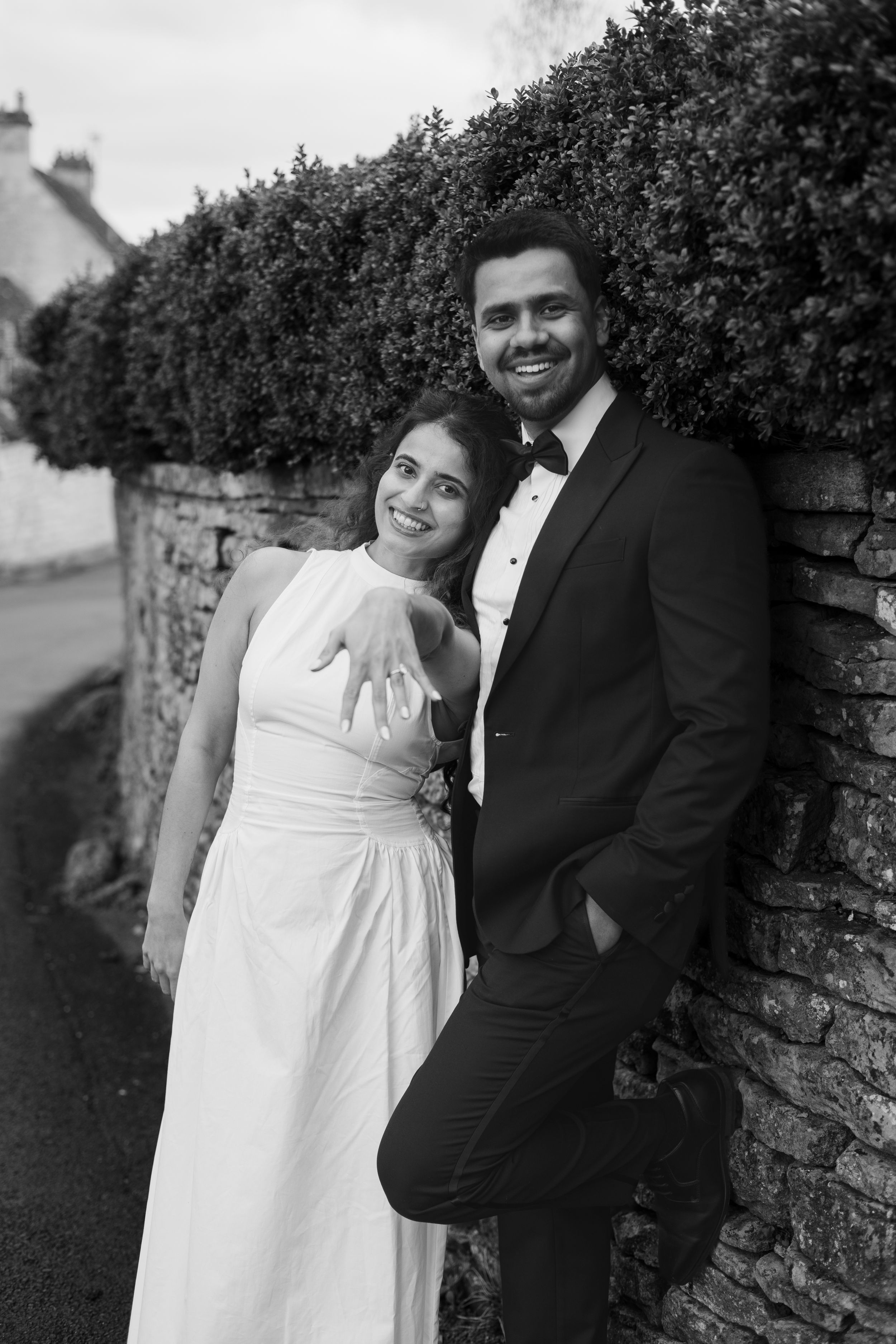 Natural couple photoshoot in Painswick for engagement photography in the Cotswolds.