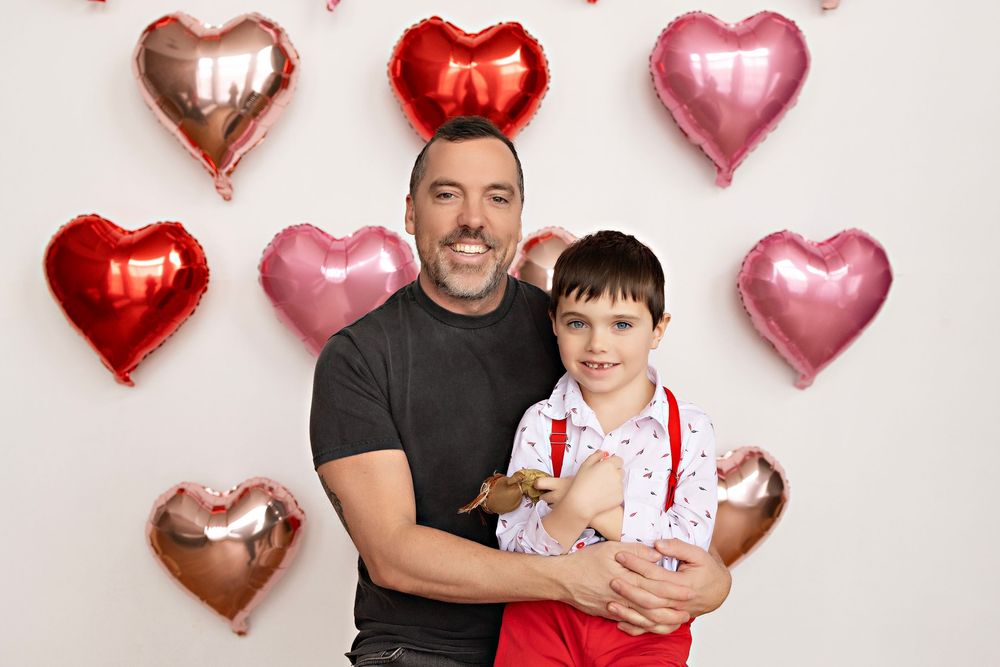 Valentines mini sessions Watertown WI family photographer Kendall Kuss Photography