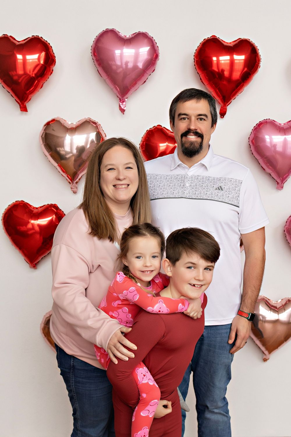 Valentines mini sessions Watertown WI family photographer Kendall Kuss Photography
