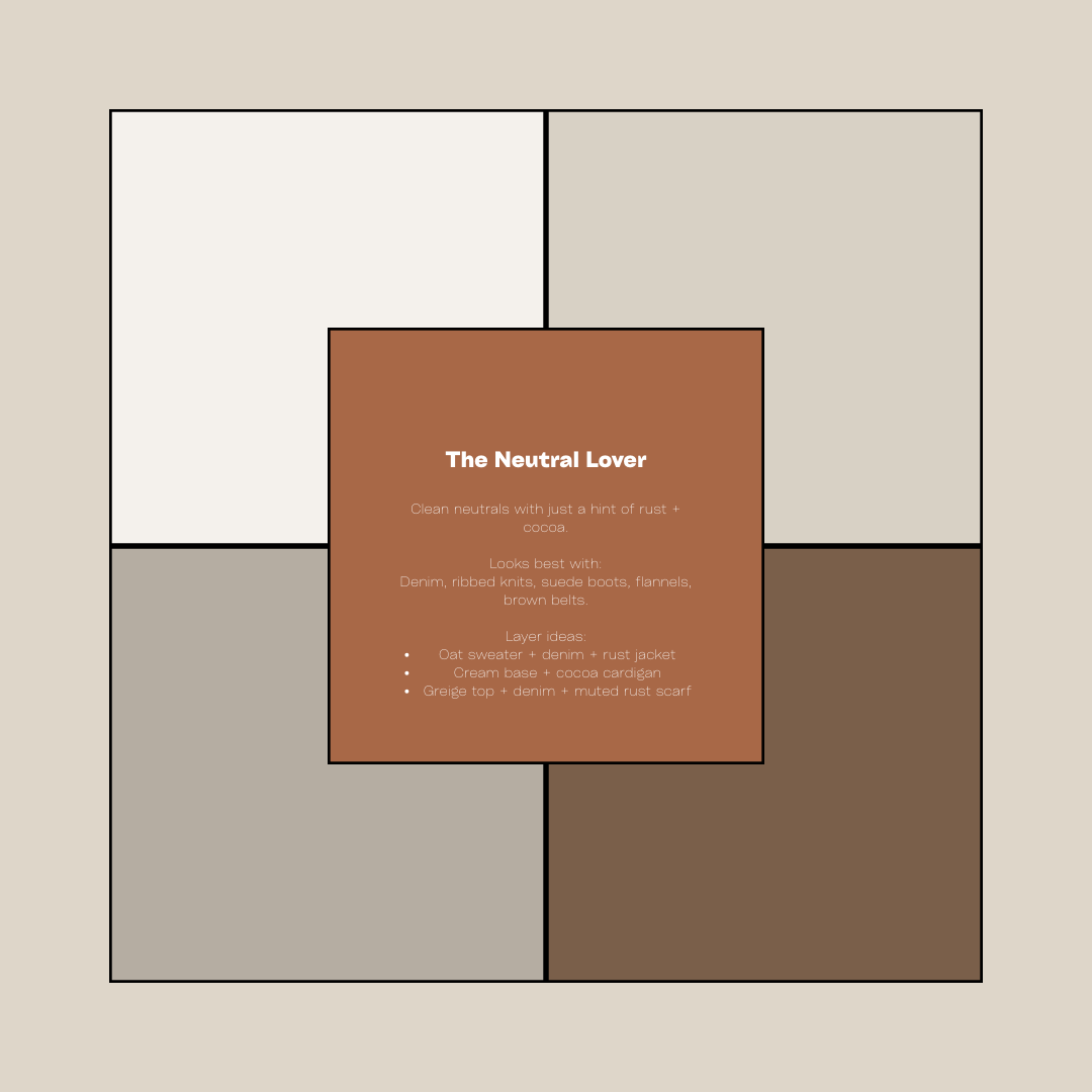Minimalist layout design mockup with brown and beige rectangular shapes arranged in geometric patterns.