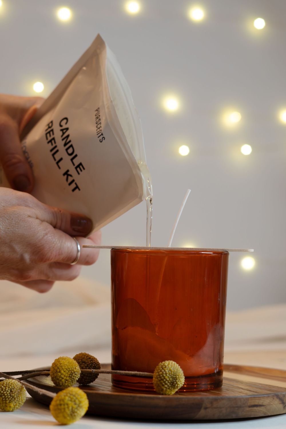 Purscents candles - good for you, good for your home and good for the environment. Photographed by BLOOM Fabulous Photography.