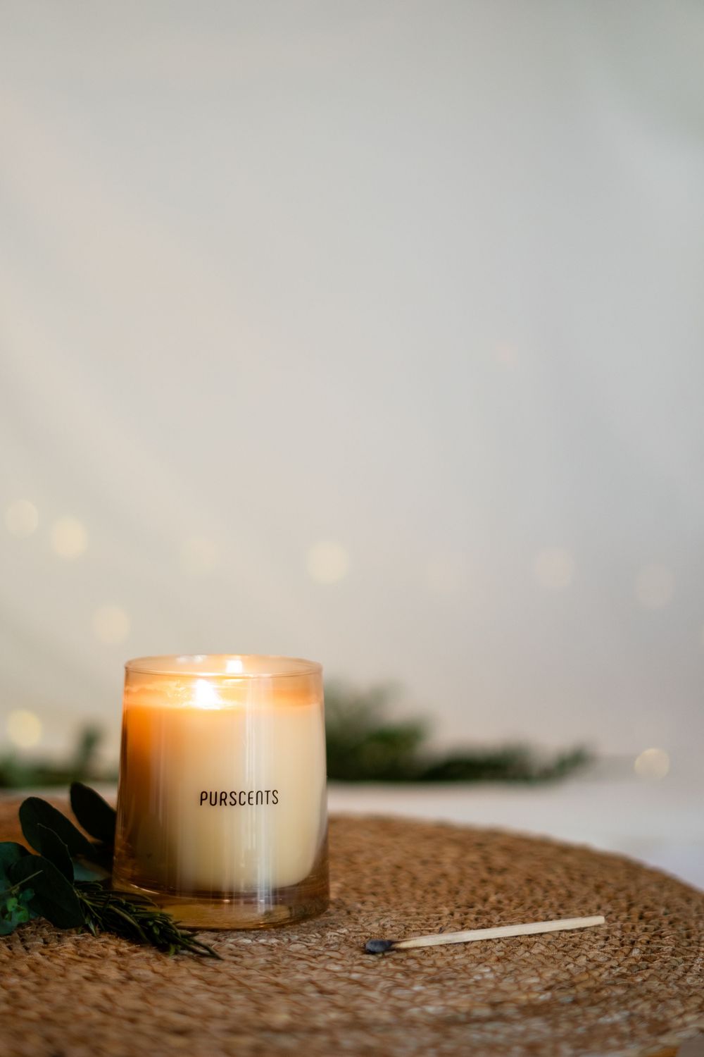 Purscents candles - good for you, good for your home and good for the environment. Photographed by BLOOM Fabulous Photography.