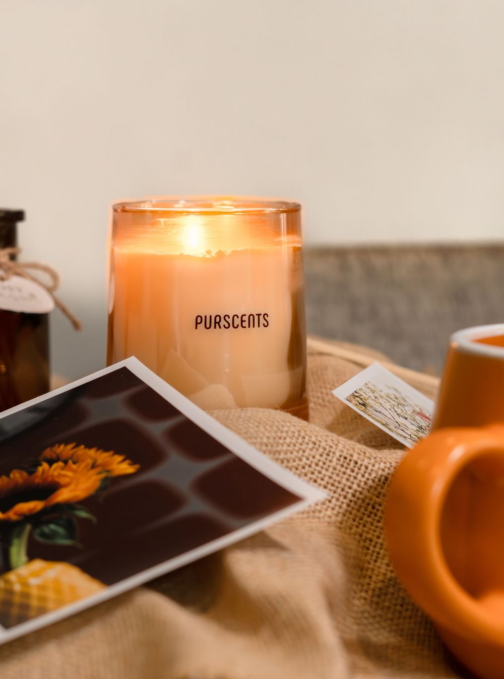 Purscents candles - good for you, good for your home and good for the environment. Photographed by BLOOM Fabulous Photography.