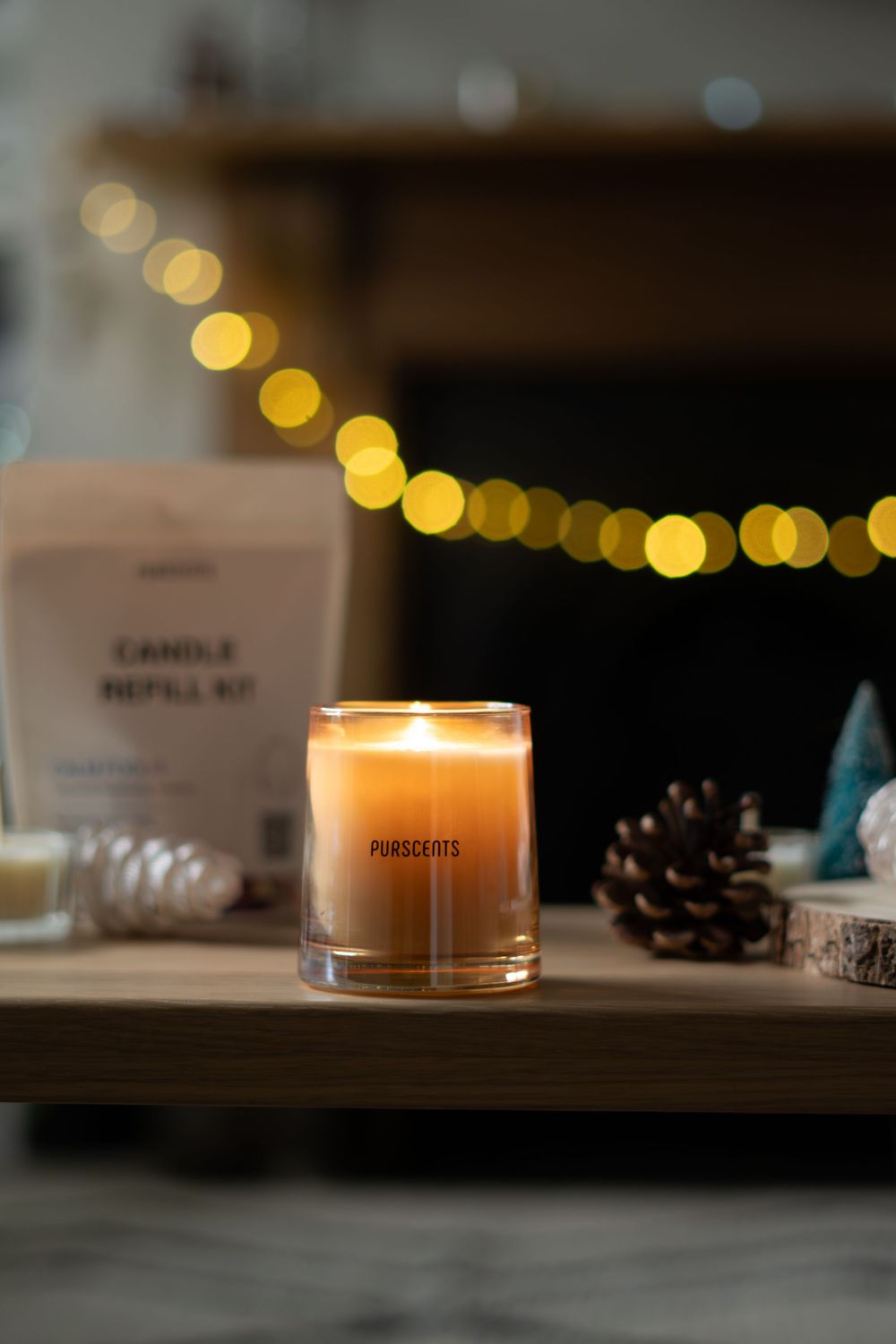 Purscents candles - good for you, good for your home and good for the environment. Photographed by BLOOM Fabulous Photography.