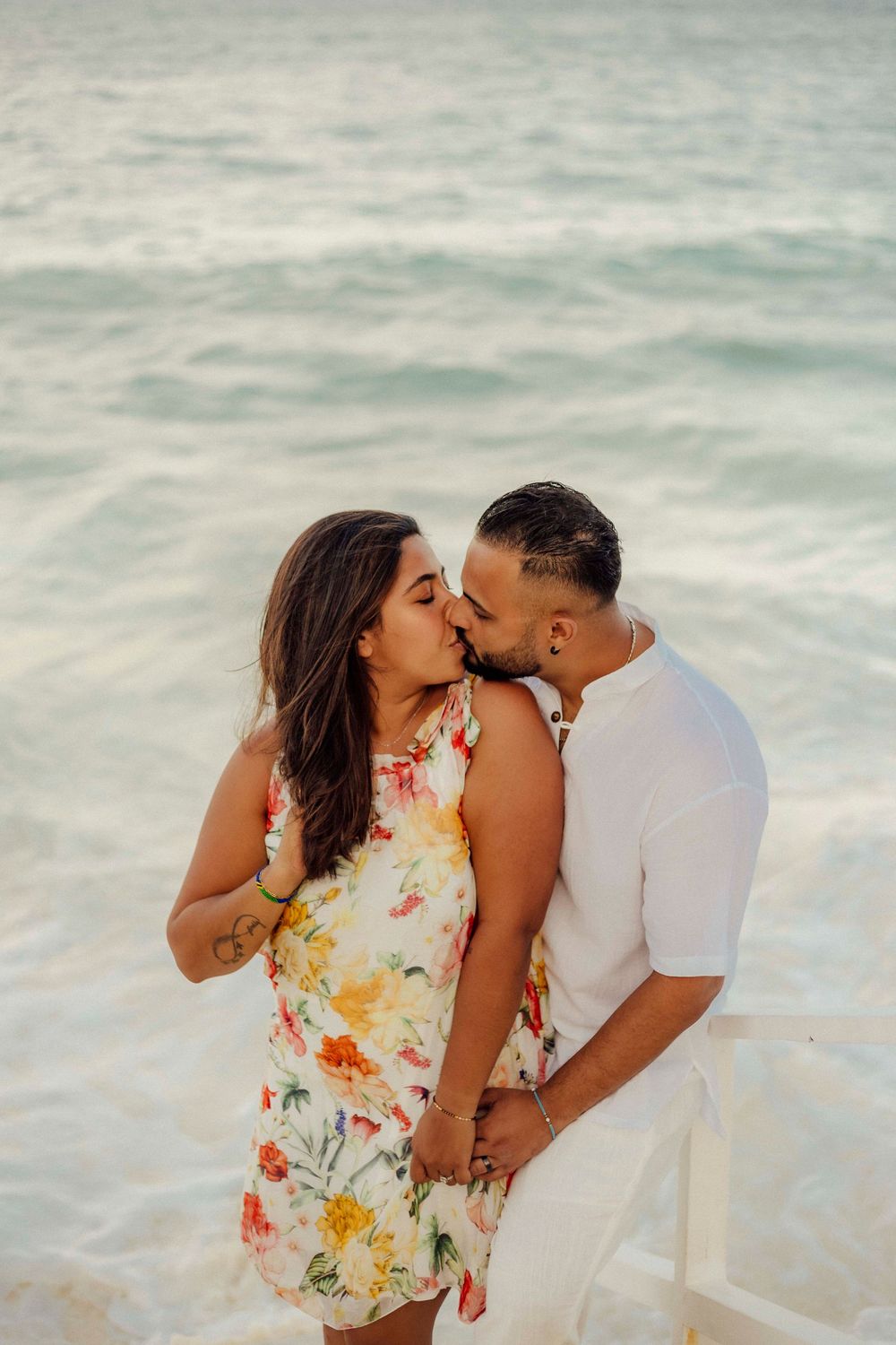 Indian couple travel photography Zanzibar island