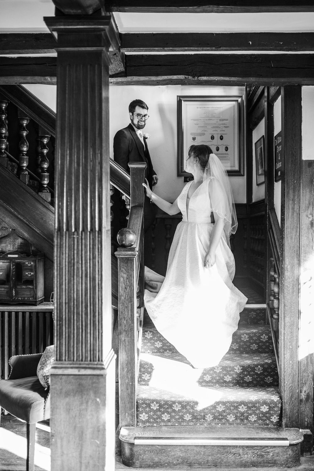 Literary Theme at Holdsworth House Historic Wedding Venue West Yorkshire Chelle Lundy Photography