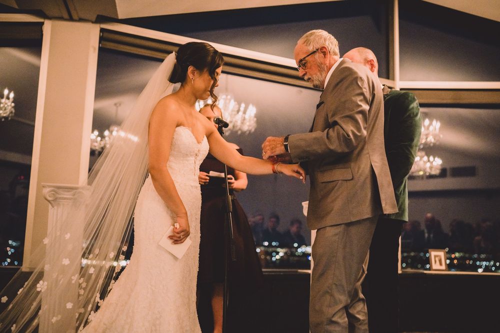 Wedding photography at Top of the Town in Arlington, VA.