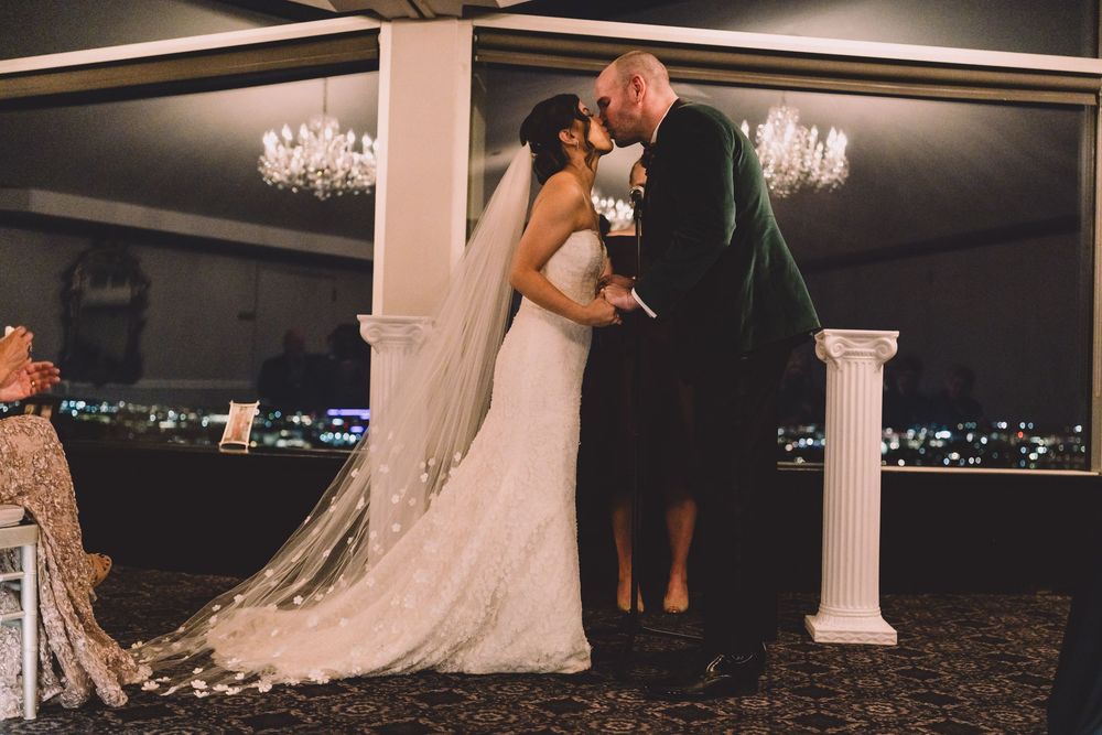 Wedding photography at Top of the Town in Arlington, VA.