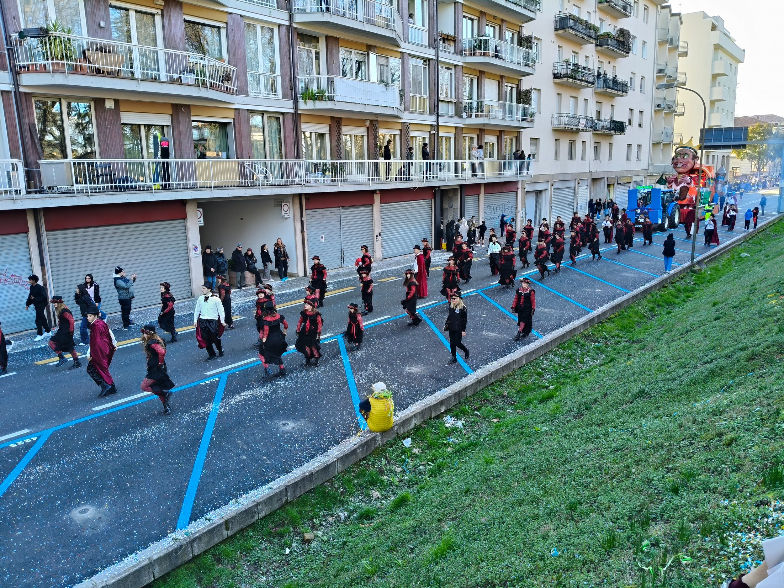 Treviso Carnival Parade 2026. The District of Santa Lucia di Castagnole with the show “The Kingdom of Shadows”.