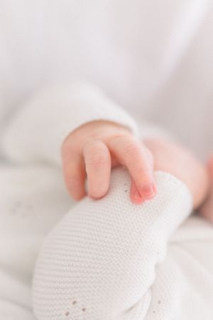 baby details at a newborn session in herndon, virginia