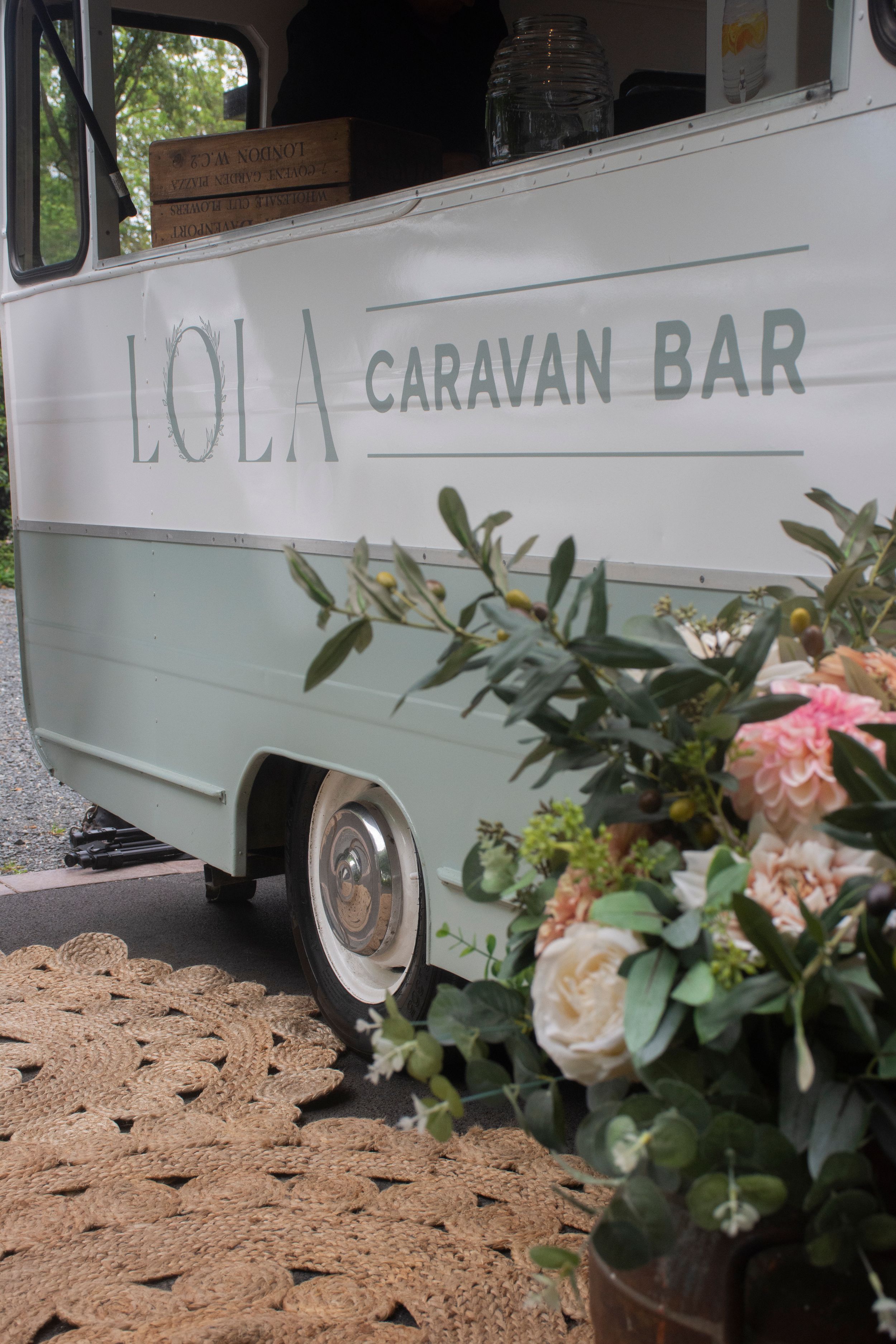 Stunning wedding grazing table by Lola Caravan Catering with fresh, gourmet selections by Stay&cee Creative