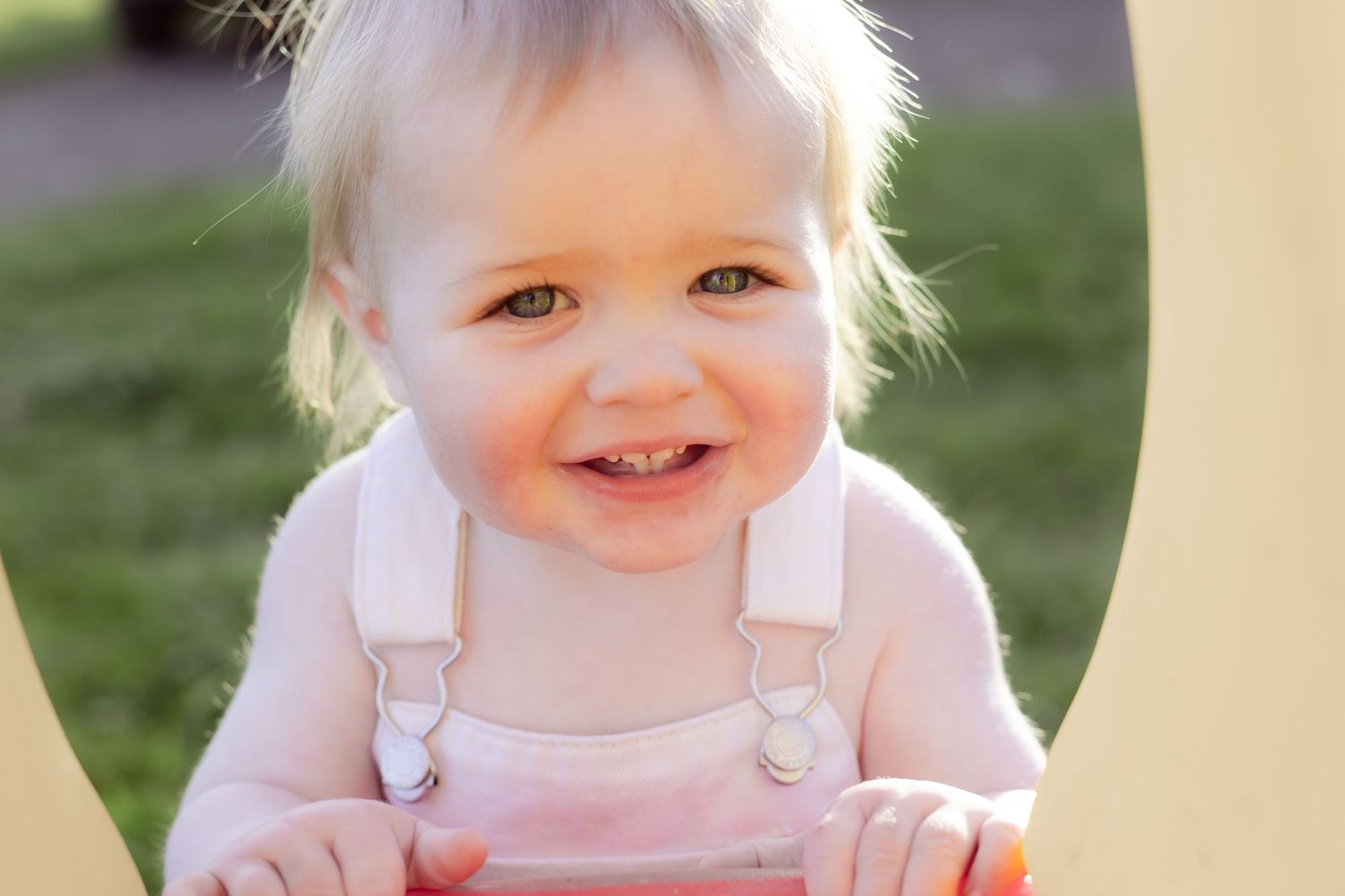 smiling baby